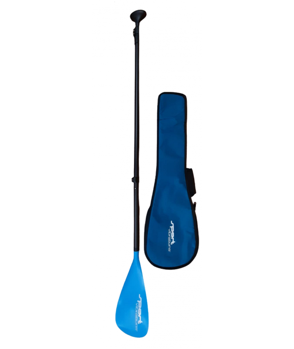 Sport-Vibrations 3-teiliges SUP Paddel CarbonComp 8-0 Antitwist- Superlight mit Quality-Bag