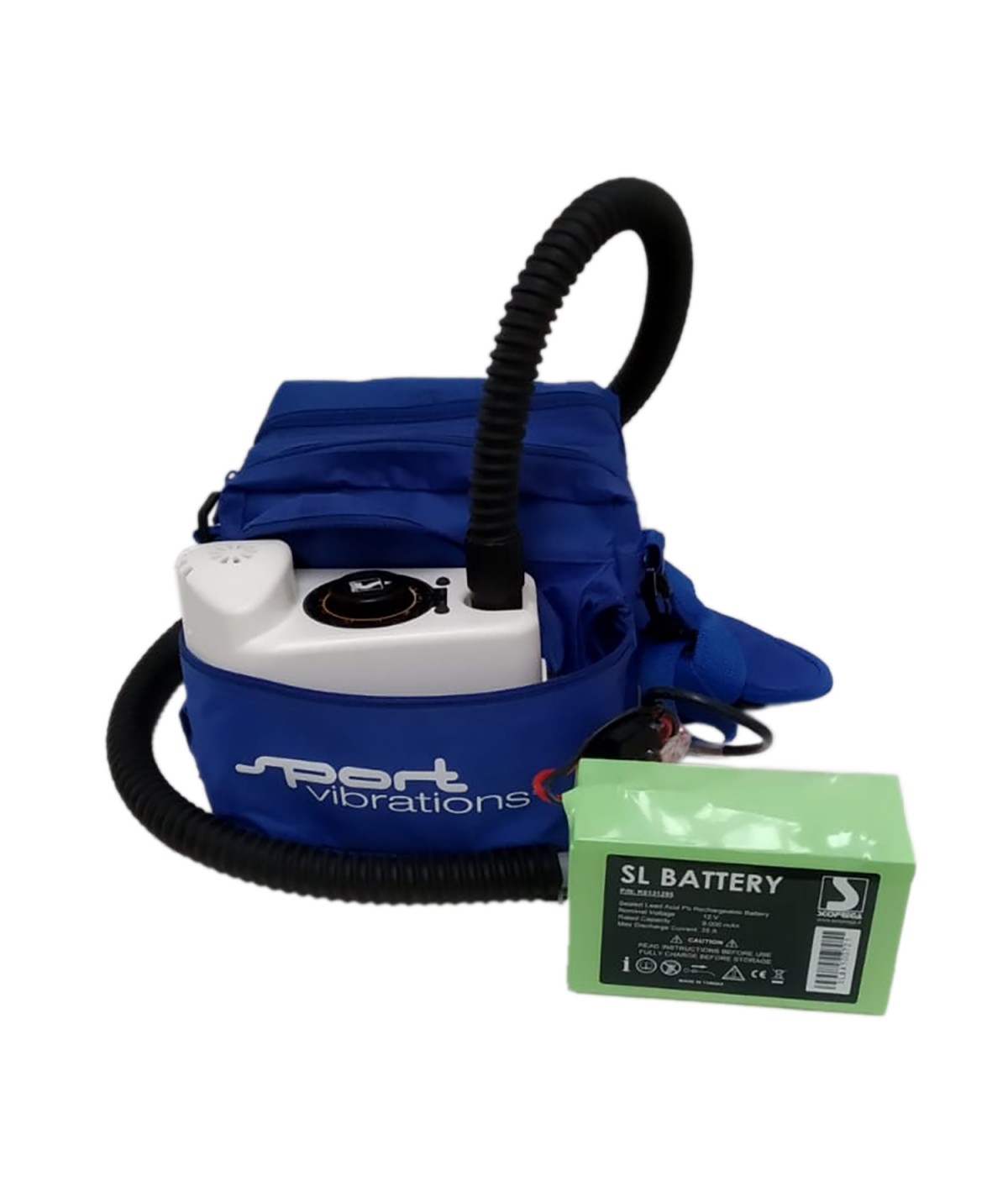 Sport-Vibrations® SUP Kompressorpumpe Blei-Akku BP12 Sport-Vibrations® SUP Kompressorpumpe Blei-Akku BP12