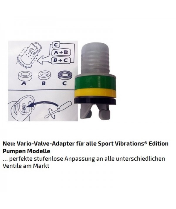 Sport-Vibrations® SUP Turbinen-Kompressor-Pumpe Power Ni/mh Akku BTP 12