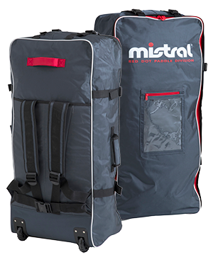 Mistral Travel Bag mit Rollen und seitlicher Paddel-Halterung